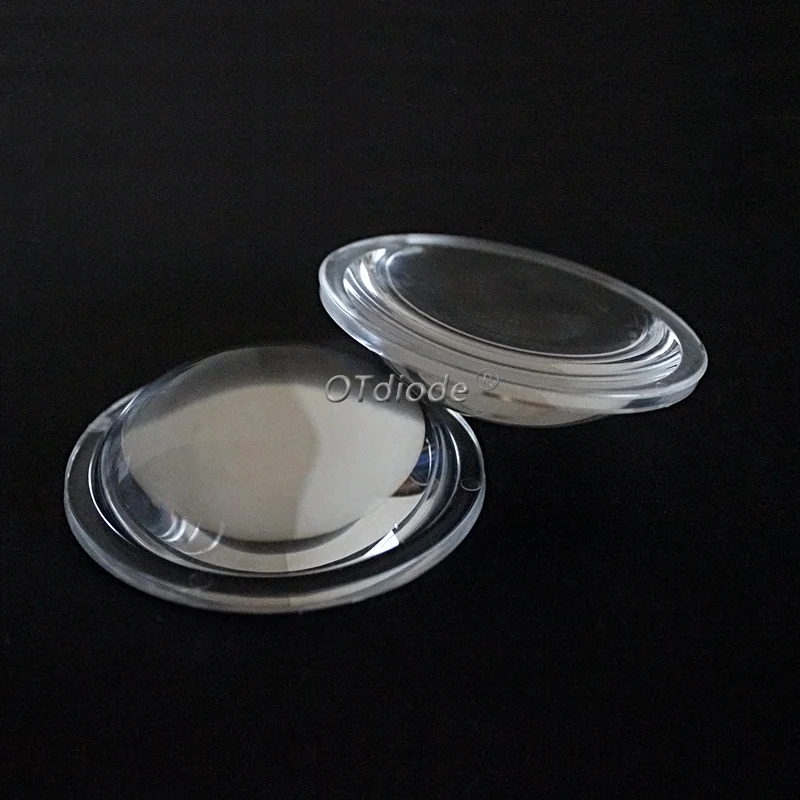 35mm 38mm 42/50mm 66mm LED Lens PMMA Plano Convex Acrylic Lens For Zoom LED Focus Flood Light Flashlight Bike Lantern Head Lamp