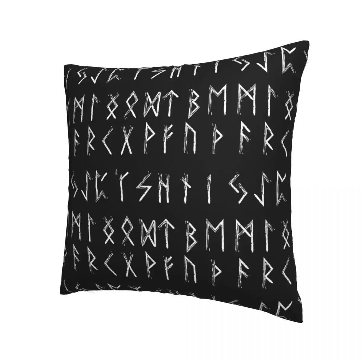 Futhark Runes Scarf Throw Pillow Case Viking Norse Mythology Short Plus Cushion Covers For Home Sofa Chair Decorative Backpack