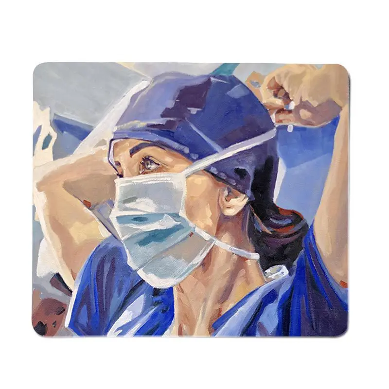 FHNBLJ Top Quality Doctor Nurse Medicine Unique Desktop Pad Game Mousepad Top Selling Wholesale Gaming Pad mouse