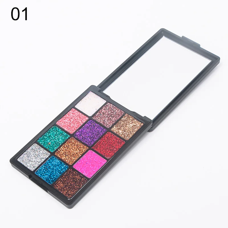 12 Colors Glitter Eyeshadow Makeup Pallete Matte Eye shadow Palette Shimmer and Matte Eyeshadow Powder Pigment Cosmetics тени