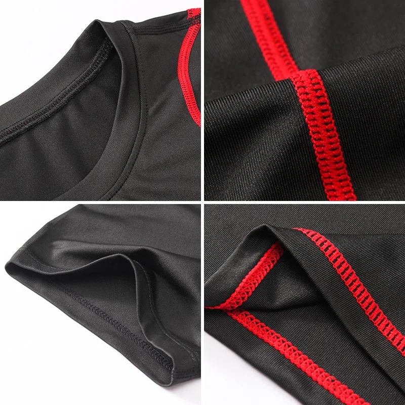 Running Shirts Men Compression Tops Fitness Tights Sports T-shirt Thermal Underwear Quick Dry Rashgard Jogger Sportswear Jacket