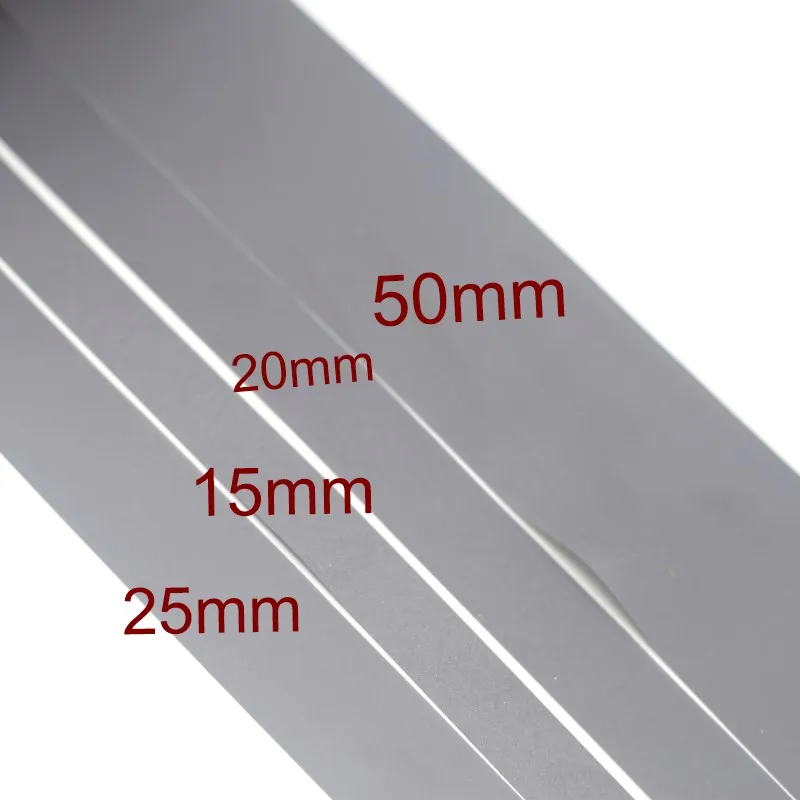 15/20/25/50mm Silver Reflective Tape Safety Warning Polyester Textile DIY Handmade Sewing Material Garments Bags Accessories 5M