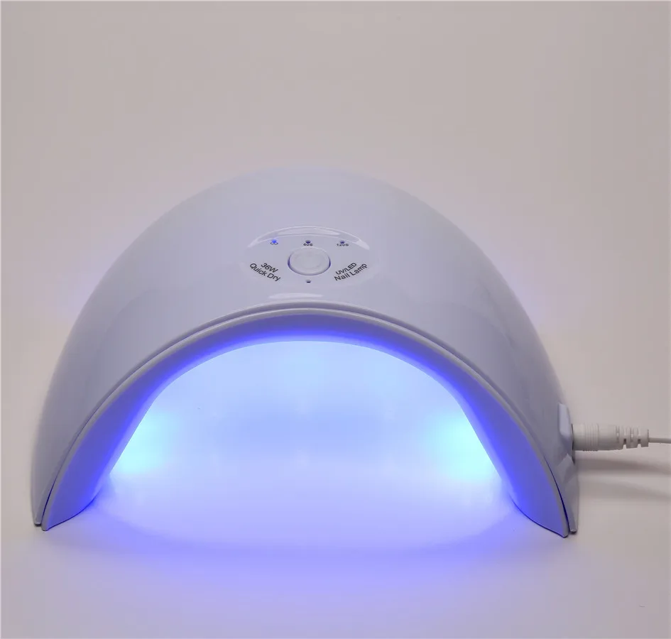 9SD White USB LED Nail Lamp Light for Nail Dryer Curing Nail Polish Gel Art Nail Tools Touch Button Smart Timer 60S/120S