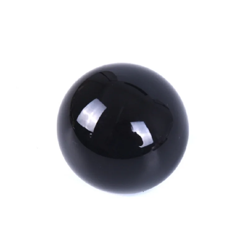 

30mm-100mm Crystal Ball Asian Rare Black Obsidian Sphere Crystal Ball Healing Stone Decor Feng Shui