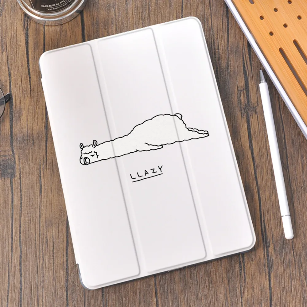 

Funny Animals for iPad Case Cute 10.2 8th 2020 Air 4 Pro 12.9 Pencil Holder 7th Mini 5 Air 2 Cover For iPad Pro 11 Funda Air 3