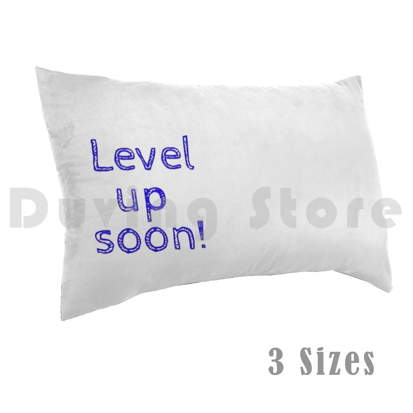 Level Up Soon! Pillow case Level Up Soon Level Stand Up Speak Up Voice Ages Juniors Funds