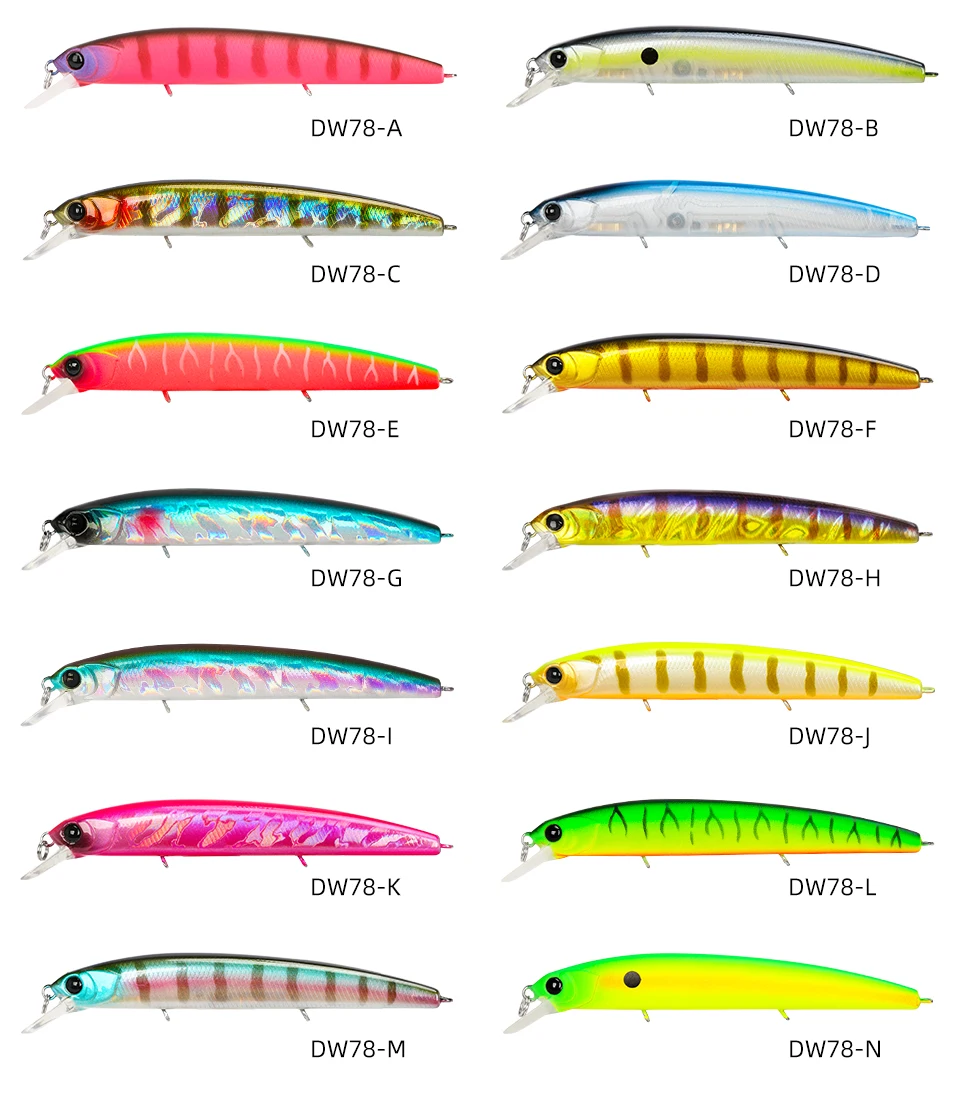 TSURINOYA 92SP Suspending Minnow Angelköder 3 Haken Hecht Künstlicher Harter Köder DW78 92 mm 9 g Jerkbait Wobbler Angelgerät – Detail 5
