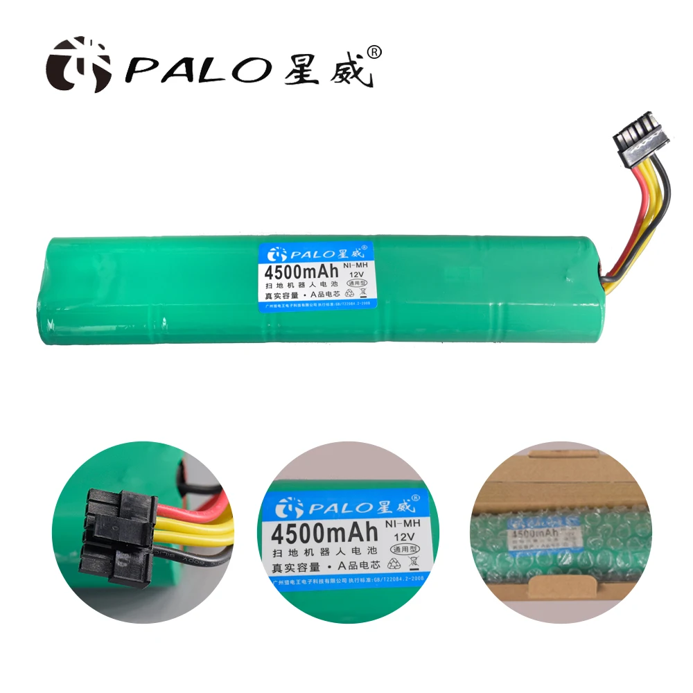 

for Casino Vacuum Sweetener Robot Battery 12V Ni-MH 4500mAh Pack Batteries for Casino 1807 Botvac 70e / 75 / d75 / D85 etc