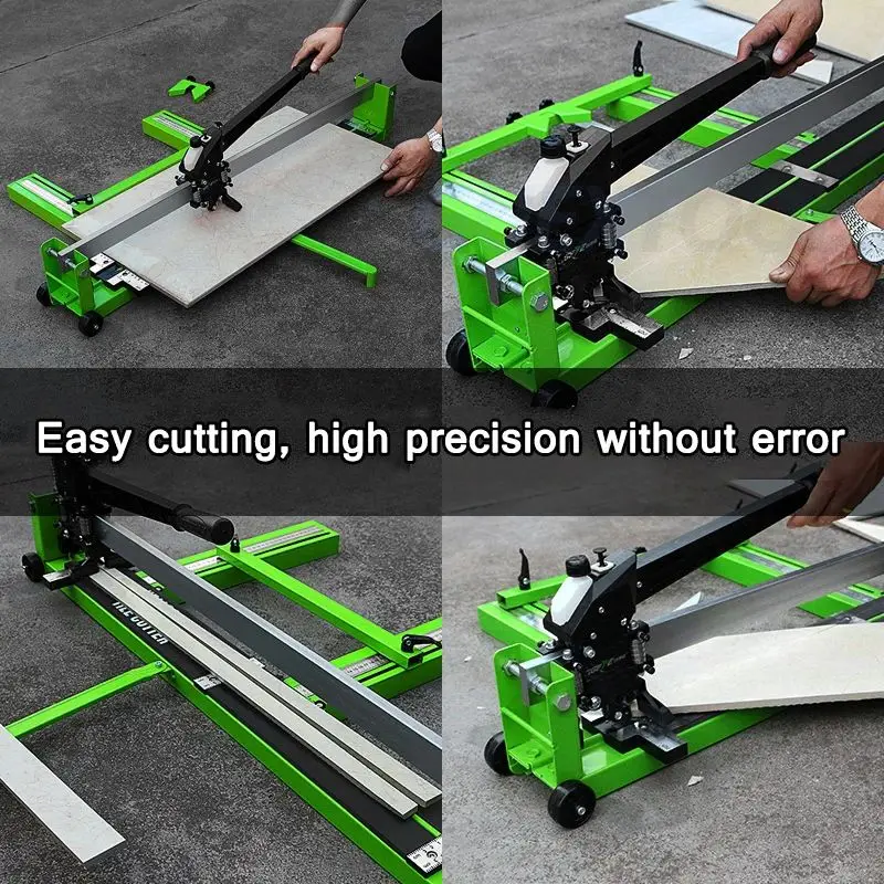 Foldable Manual Tile Cutter Push Knife All-Steel High-Precision Floor Tile Cutter Laser Positioning High-Speed Cutting