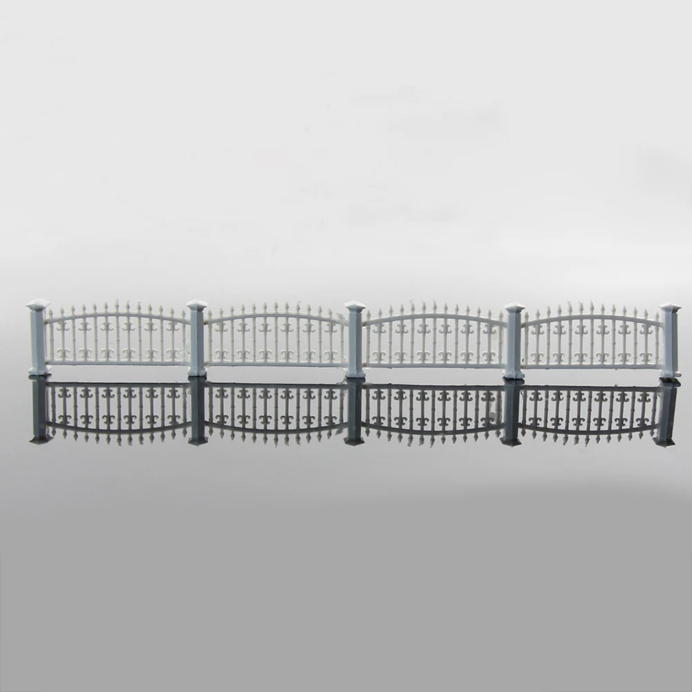 1 Meter Model Railway N Z Scale 1:160 Building Fence Wall White Architectural LG20003