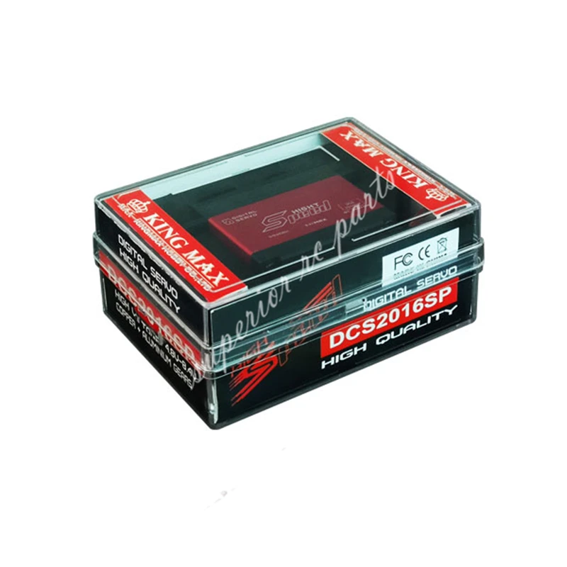 التروس المعدنية المؤازرة الرقمية عالية الجهد مقاوم للماء KINGMAX DCS2016SP 60g 21 كجم. سم لطائرة RC 28-50cc طائرة دخول المستوى سيارة روبوت