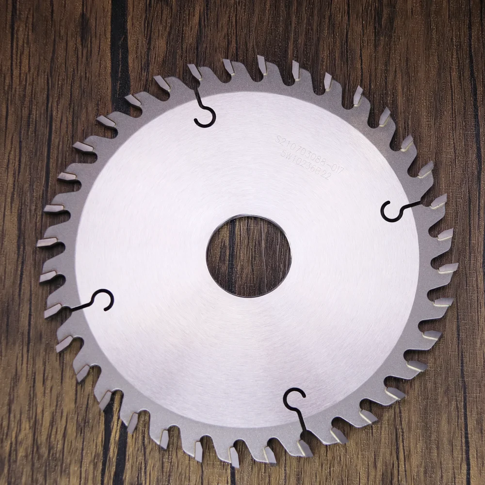 120mm Industrial Conical TCT Scoring Circular Saw Blades for MDF Polywood Chipboard laminated Panel Saw Tools Cutting Disc