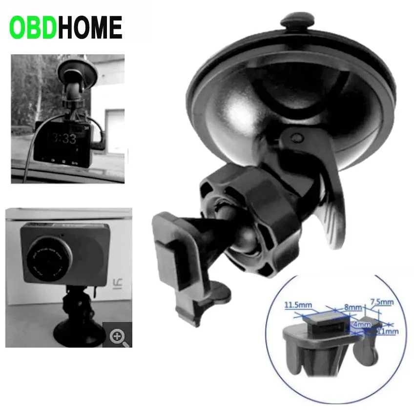 T Shape Car DVR Holder for Xiaomi GoPro Smart DVR 360 Degree Rotating Sport DV Camera Mount GPS Stand Driving Recorder Bracket