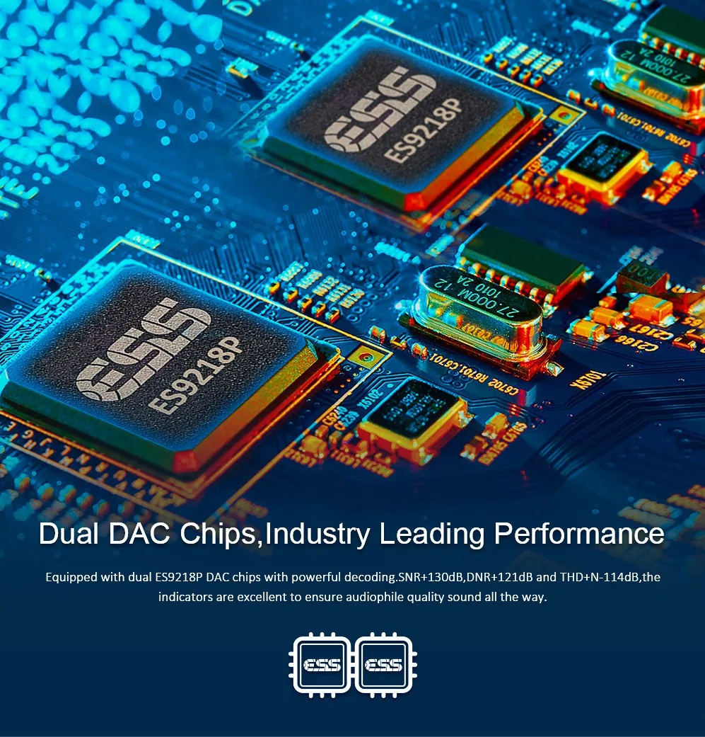 Hidizs reproductor de MP3 HiFi dual ESS9218 AP80PRO Bluetooth música con pantalla táctil portátil FLAC LDAC USB DAC DSD 64/128 FM Radio DAP