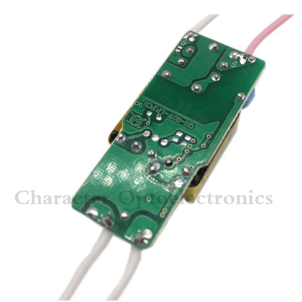 5Pieces Isolation 20W AC85-277V LED Driver 6-10x3W 600mA DC18-34V LED PowerSupply Constant Current LED Bulb Lamp