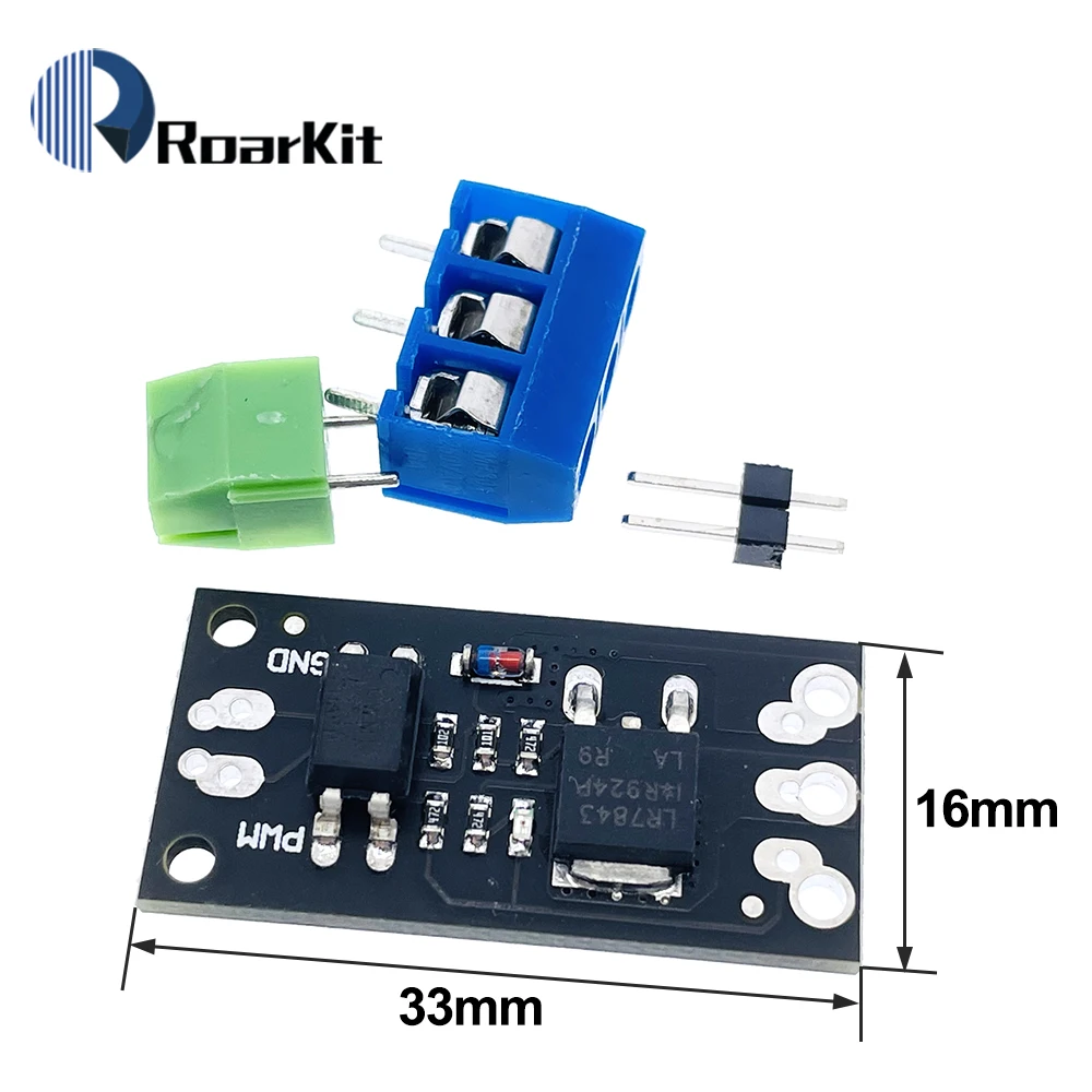 1/5/10PCS Isolated MOSFET MOS Field Effect Tube Module FR120N LR7843 D4184 AOD4184 Board Replacement Relay For Arduino and MCU