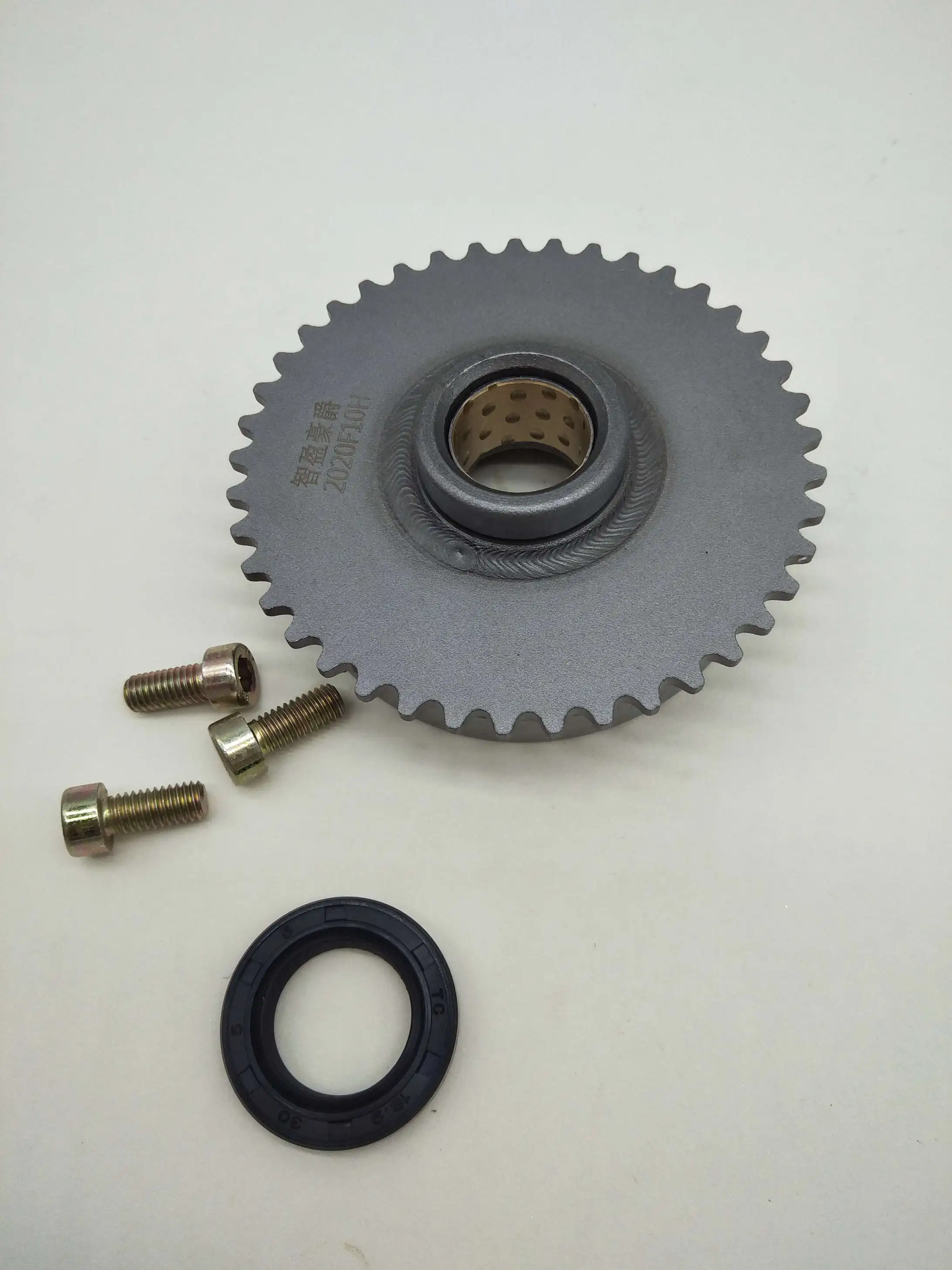 A624 Motorcycle Starter Clutch Assembly For Dayang DY100 90 JD100 6MM 6 Bead Startup Disk Counter Bore One Way Bearing Clutch