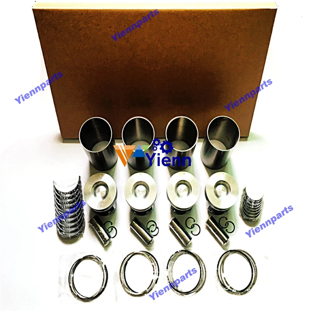 

4HE1 Engine Overhaul Rebuild Kit For Isuzu Tractor Truck Diesel Engine Liner Kit With Full Gaskets