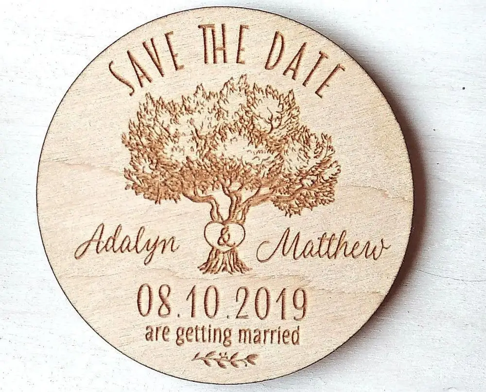 

Save the Date magnets, wooden wedding save the dates, wood magnets, deer antlers save the dates, rustic save the date magnets