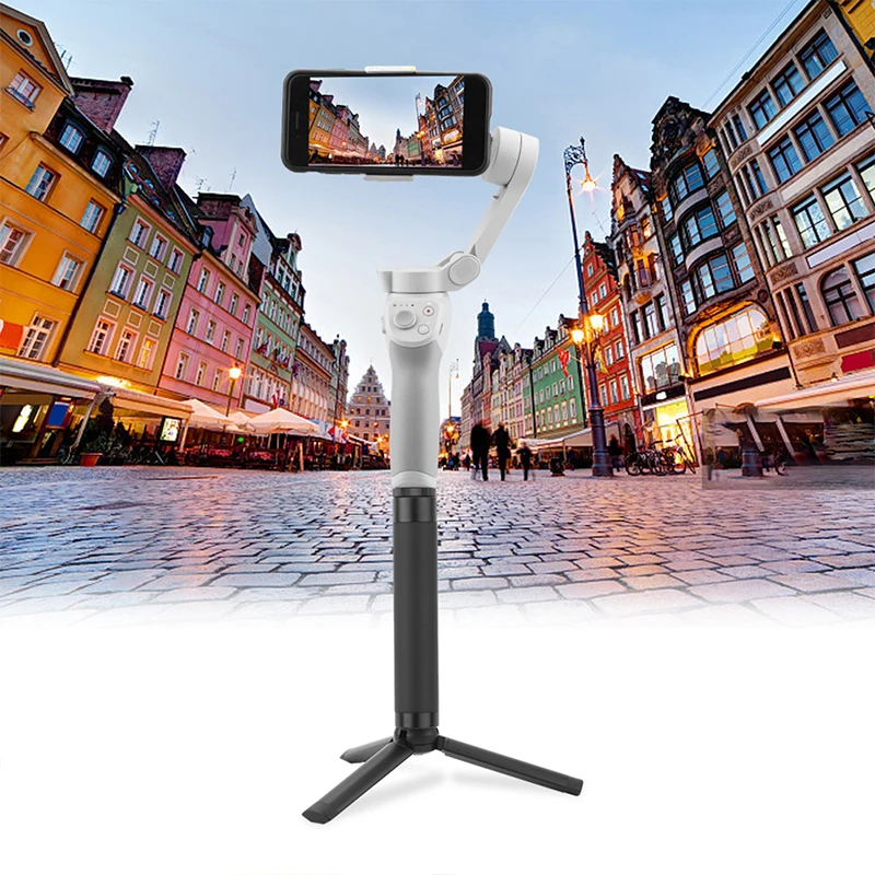 Für DJI OM4 Handheld Gimbal Osmo Tasche/Osmo Action/GoPro Kamera Aluminium Legierung Teleskop Verlängerung Pole Stativ Zubehör