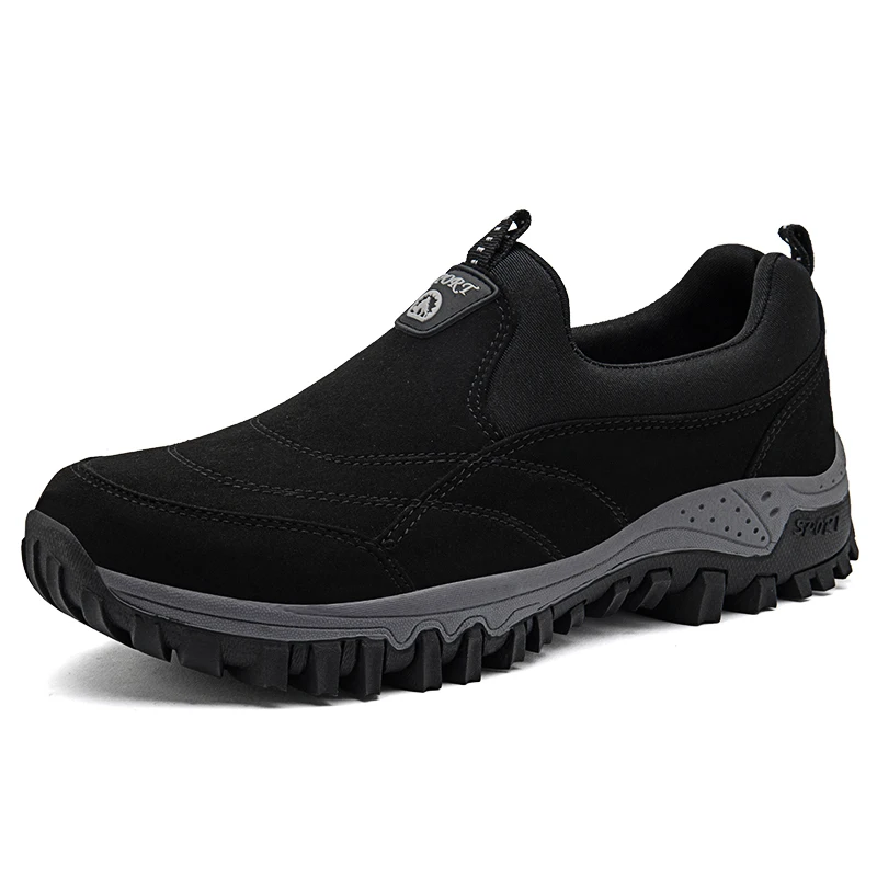 Outdoor Slip On Trekking Shoes Men Hiking Walking Senderismo Buty Trekingowe Wandelschoenen Heren Plus Big Size 54 53 52 51 50