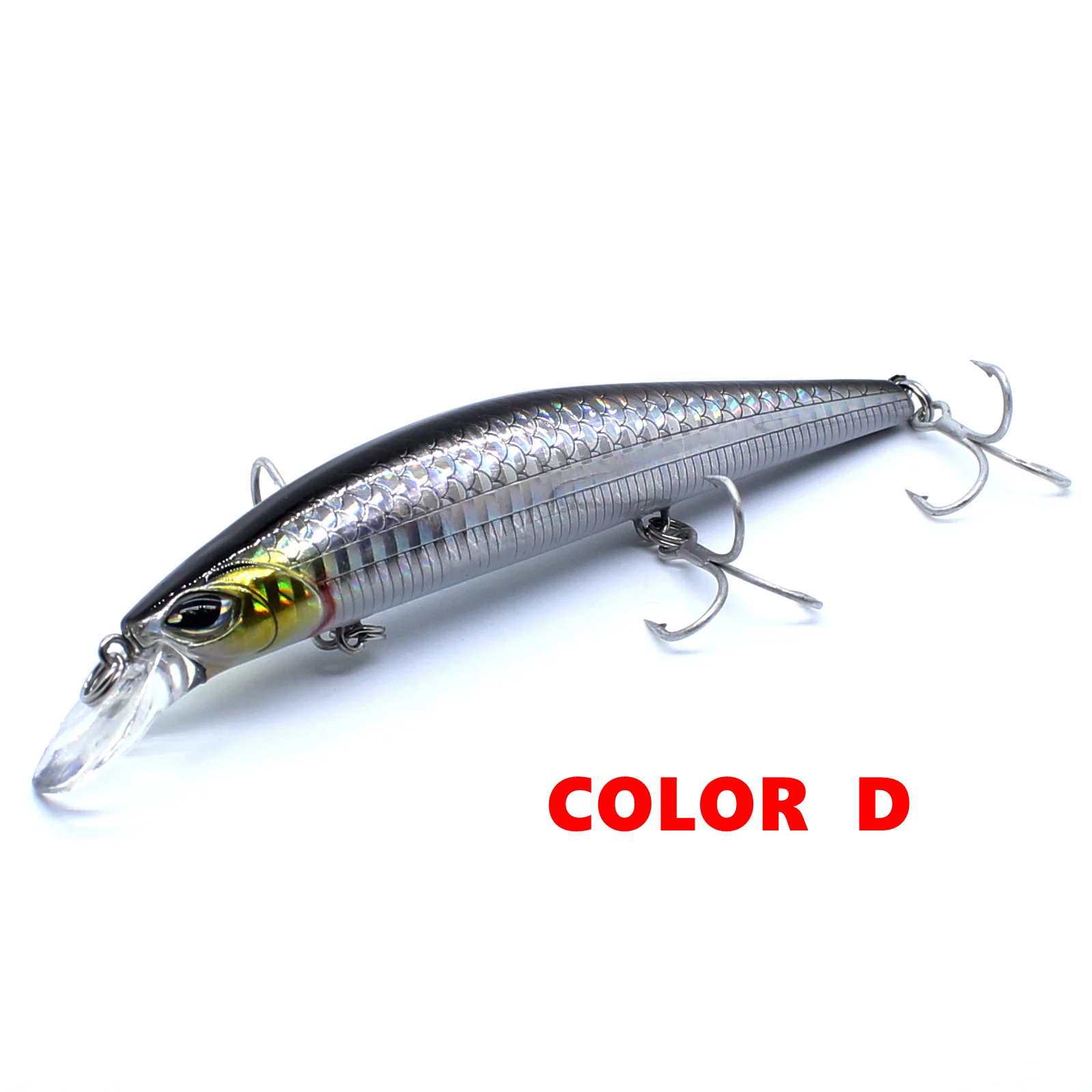 AOCLU-Minnow Jerkbait Wobbler, tiefer harter Köderköder, Magnetgewichtsübertragung, lange, einfache Entfernung, 120 mm, 20 g Tauchen, 1,8 m – Detail 11