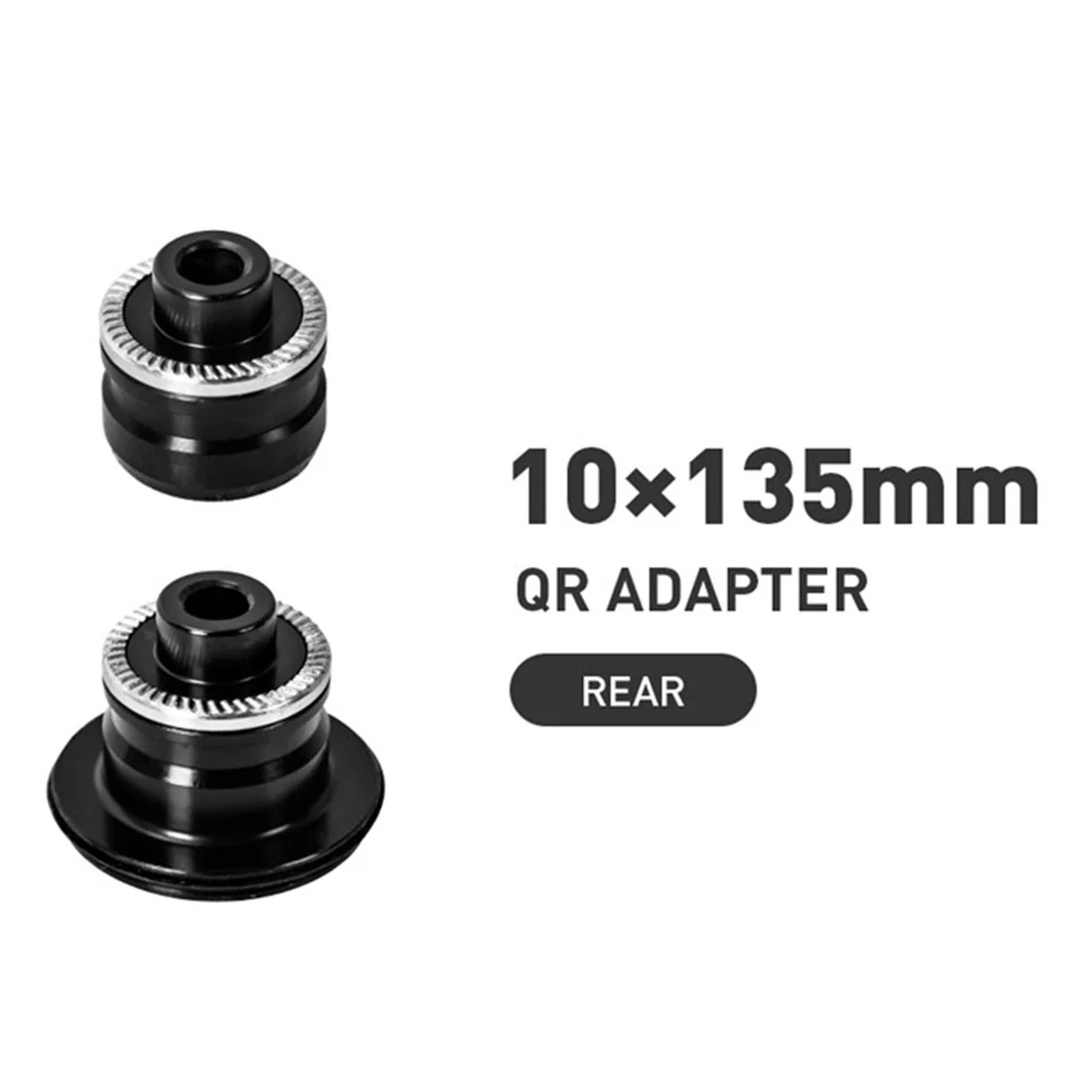 1 Pair MTB Bicycle QR THRU Front/Rear Hub Cap Converter for Koozer XM490 480 470 Mountain Bike Hub End Adapter QR Or THRU Cap