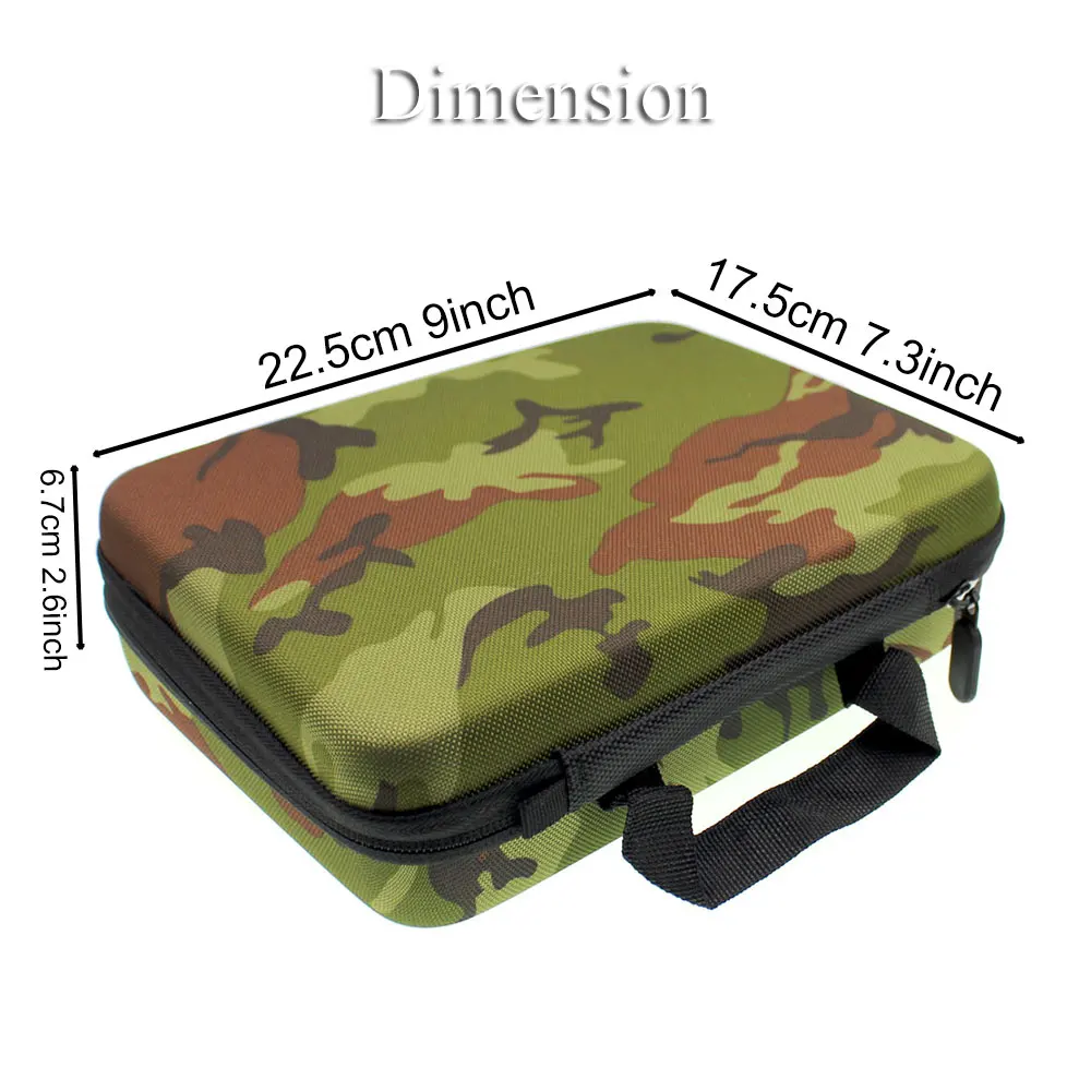 Case Carring Handbag Storage For BAOFENG UV-5R UV-5RE UV-5RA TYT TH-F8 Walkie Talkie Hunting Bag Two Color Optional