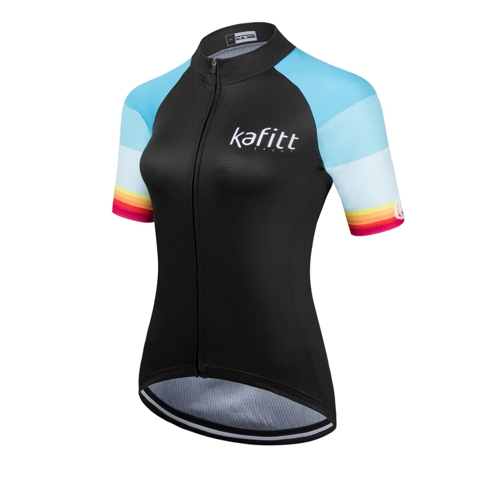 KAFITT Tricuta Cycling Woman Knits Cycling Custom Jersey Quick-Dry Racing MTB Bicycle Clothes Summer Uniform Short Breathale New