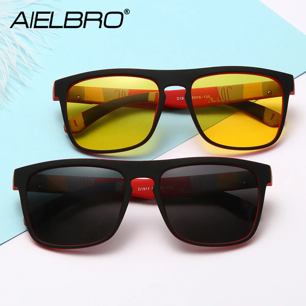 AIELBRO 2021 New Brand Glasses Men Cycling Fishing Sunglasses Goggles Hiking Driving Cycling Eyewear Sport Sunglasses Women