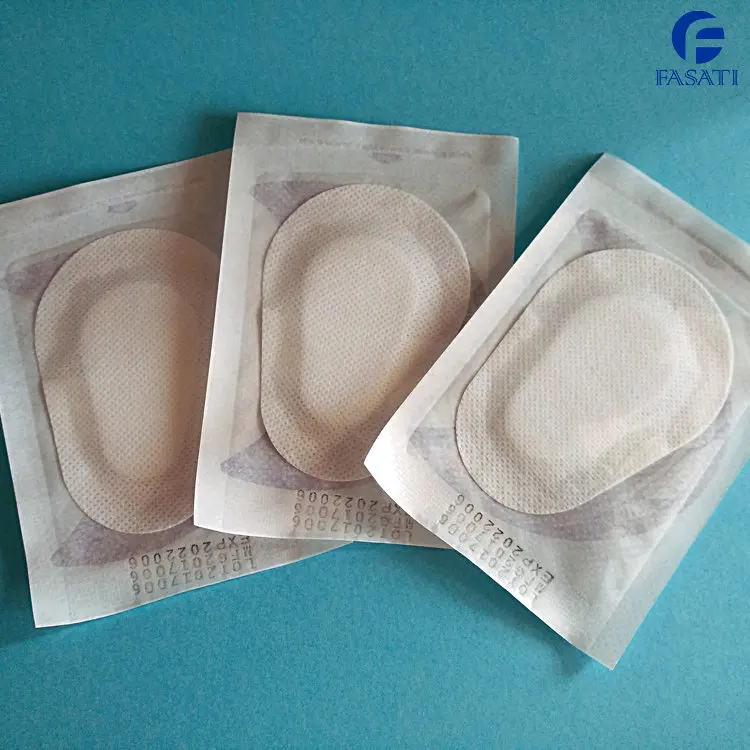 1pcs 6.5 * 9.5cm non-woven eye pad for children with amblyopia after eye surgery sterile postoperative eye mask self adhesive dr