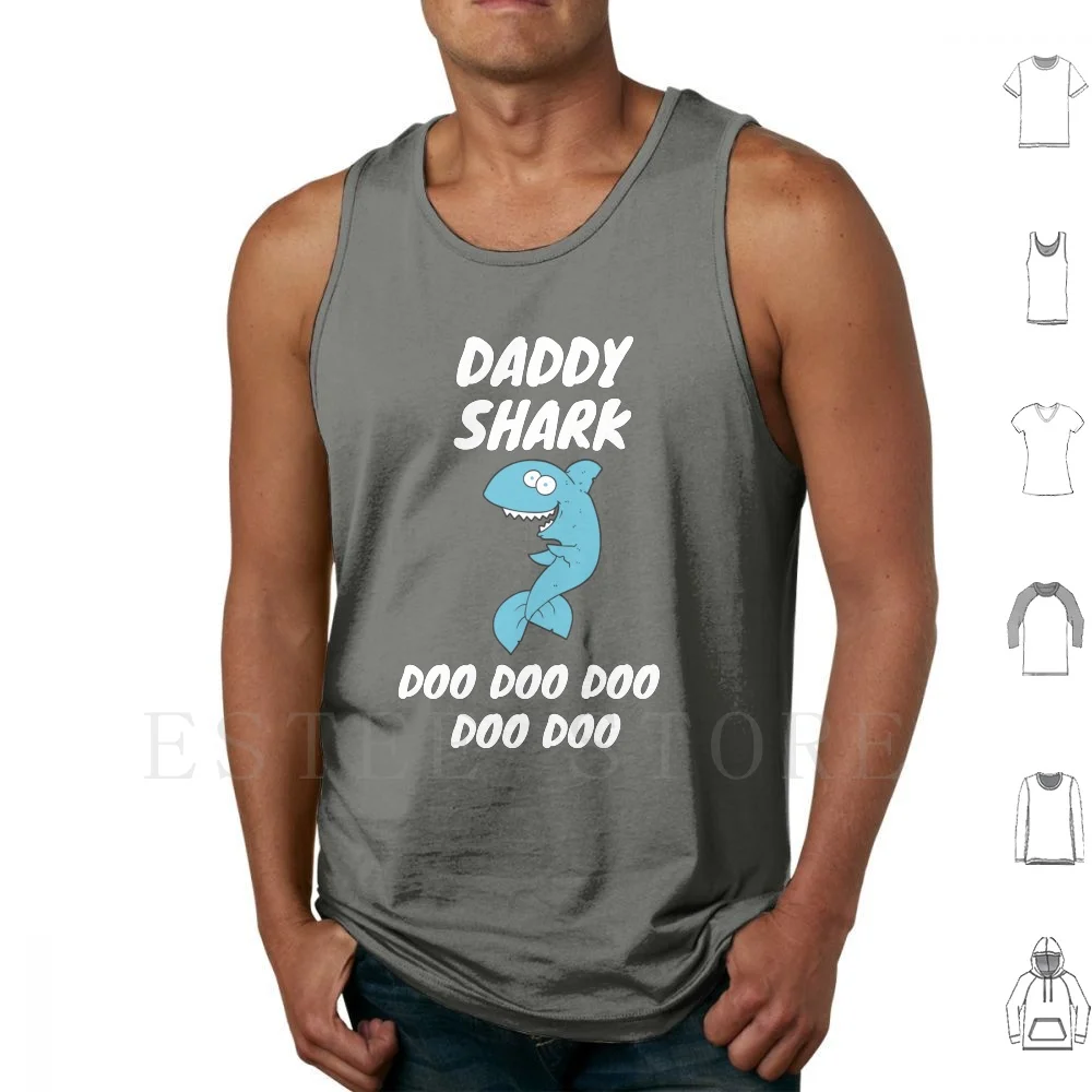Doo Doo Doo Винтажные майки Жилет Unny Shark Daddy Of The Year Gooba Six Nine Cat Check Dogdad Girldad С Днем матери