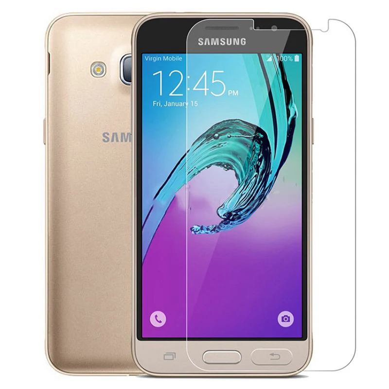 Tempered Glass For Samsung Galaxy J3 J5 J7 J1 mini 2016 9H Screen Protector For Samsung A3 A5 A7 2016 2017 protection Glass Film