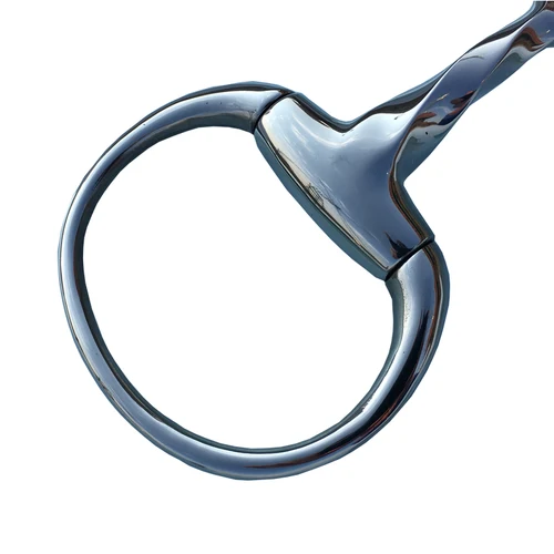 Imagen 2 del producto Broca de acero inoxidable para glúteos de caballo, boquilla de 5 pulgadas, boca articulada retorcida