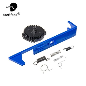 SHS คู่ Sector เกียร์ DSG Pappet แผ่น9:1ชุดเกียร์ Ver2 3กระปุก AEG Tune Up ชุดอัพเกรด Airsoft Paintball อุปกรณ์เสริม