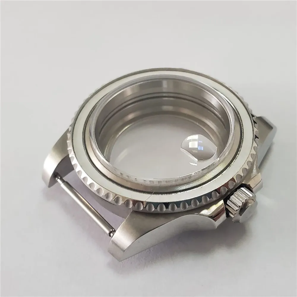 

New NH35 Case 40mm 316L Stainless Steel Watch Case Set with Sapphire Glass for NH35 Movement Watch Parts Replacement Accessories