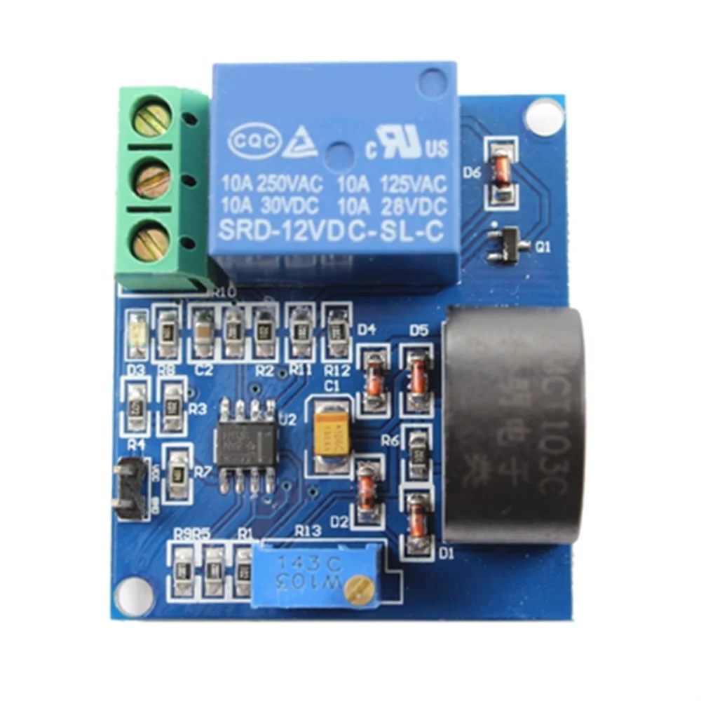 0~20A Current detection sensor AC overcurrent / short-circuit protection detection module