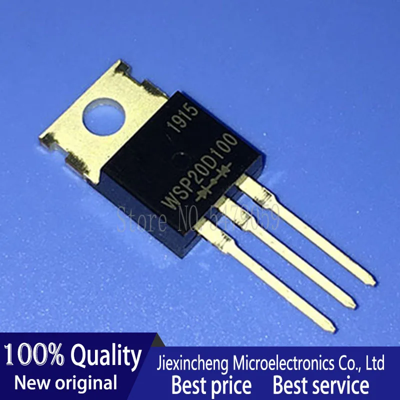 10PCS WSP20D100 TO-220 Neue original