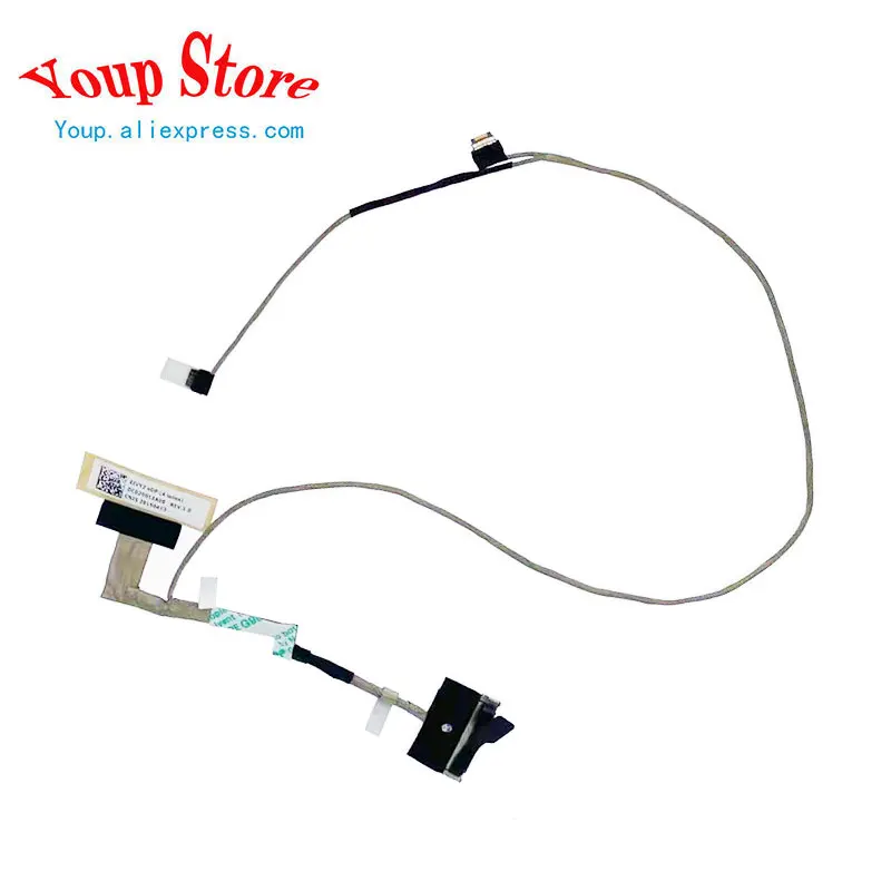 새로운 원본 레노버 Y50 Y50-70 Y50-80 노트북 ZIVY2 LCD 케이블 터치 스크린 디스플레이 리본 케이블 라인 와이어 DC02001ZA00 40 핀 