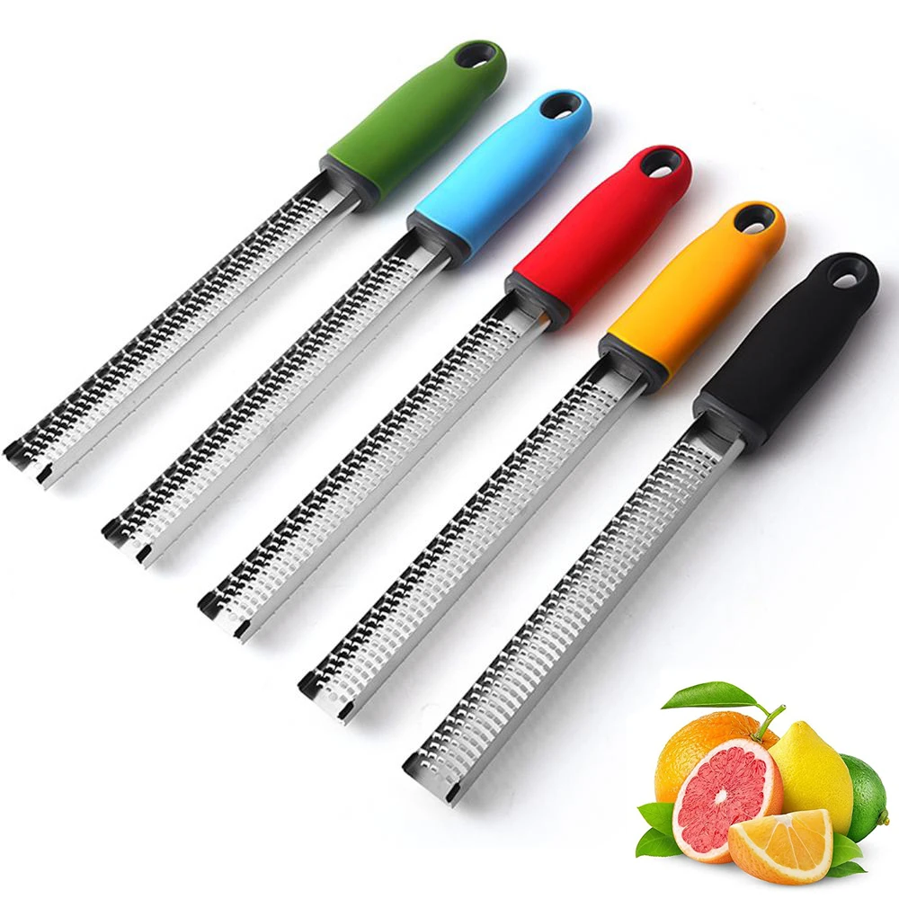 Stainless steel Lemon Grater&Cheese Zester Chocolate Butter Grater Fruit Vegetable Chopper Kitchen Tool Gadgets