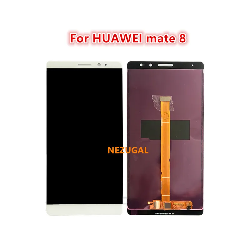 For HUAWEI Mate 8 NXT AL10 CL00DL00 TL00 L09 L29 LCD screen assembly with front case touch glass black gold white