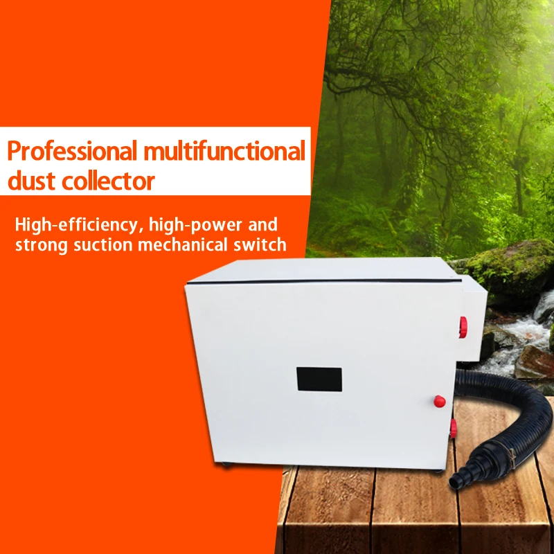 مكنسة كهربائية عالية الطاقة النجارة مجمع الغبار الصناعية صندوق قوي من نوع ورشة عمل مجمع الغبار البيئي #4