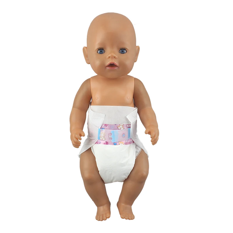 New Diaper For 43cm Baby Reborn Dolls 17Inch Dolls Accessories