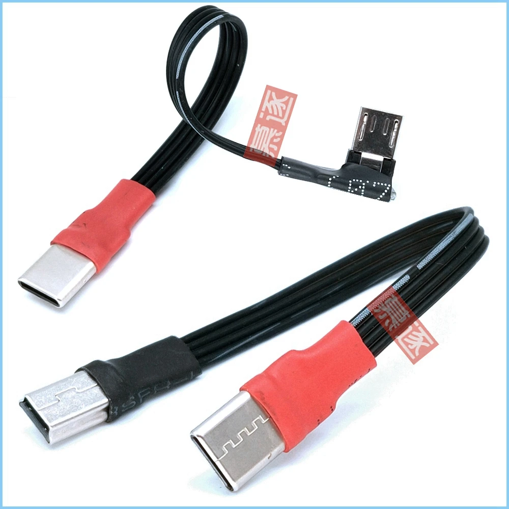 1 قطعة USB نوع C 3.1 الذكور إلى البسيطة و مايكرو USB 5 دبوس B ذكر التوصيل محول وتغ محول الرصاص كابل بيانات ل ماك بوك موبايل