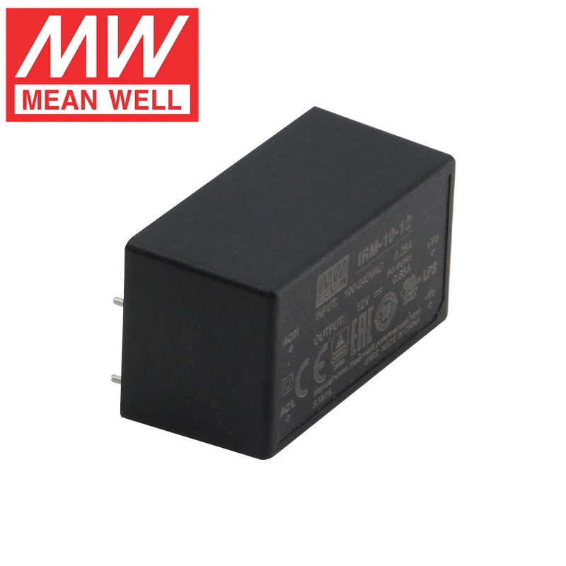 MEAN WELL IRM-02/03/05/10/15/20 Modular Power Supply AC to DC 3.3V 5V 9V 12V 15V 24V Single Output Switching Power Supply