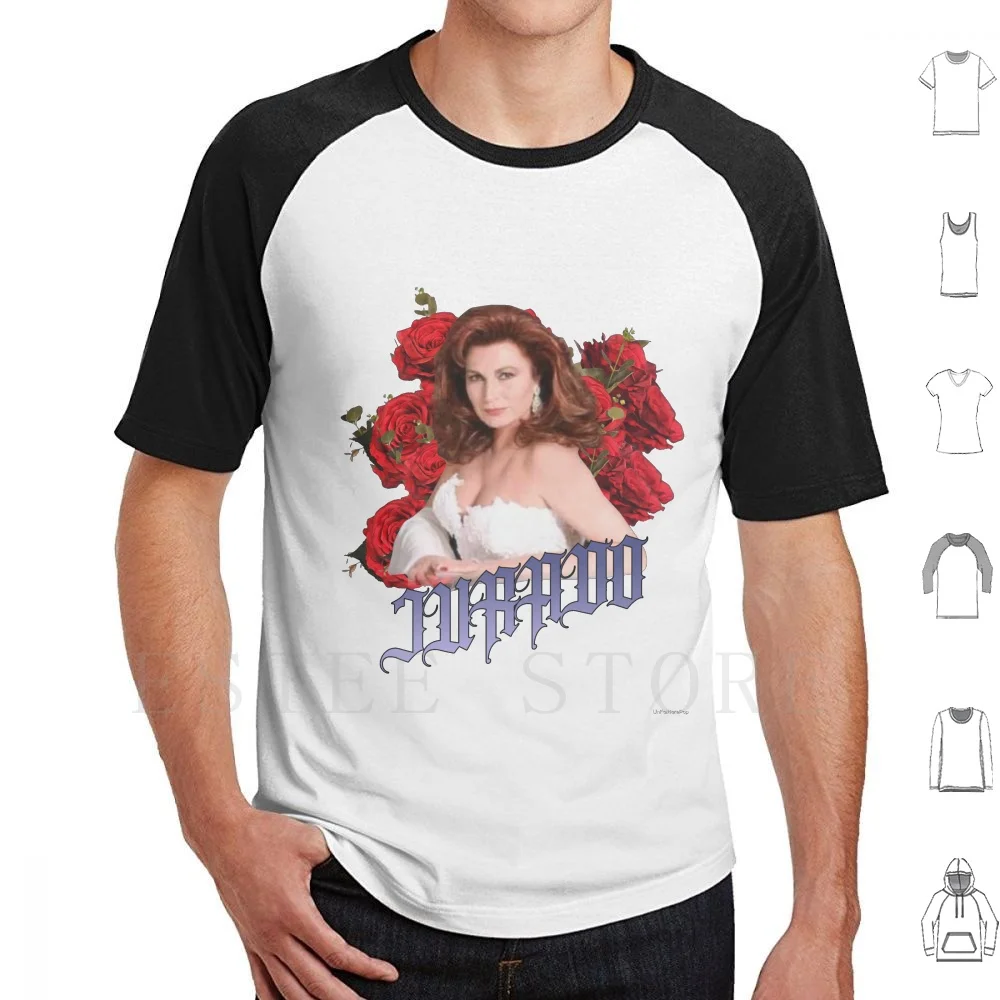 Camiseta de algodón para hombre, prenda de vestir, con estampado artesanal de Rocio Jurado, Elizabeth Pantoja, Save Me, rosa, Benito, Sprinkle, folclórico, Lola, Flores Belen