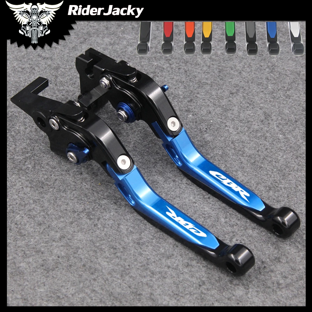 RiderJacky Folding Extendable Motorcycle Brakes Clutch Levers For Honda CBR 954RR CBR954 RR CBR954RR 2002-2003