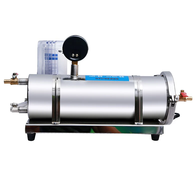 Machine de Filtrage existent pour Vin Français, Appareil de Vieillissement Domestique, Équipement de Brassage en Acier Inoxydable, AC 100-240V, 300 KG/H