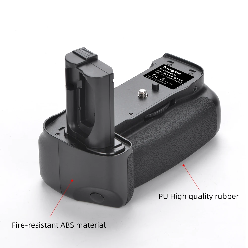 KingMa MB-780 Battery Handle Grip Holder Vertical Battery Grip For Nikon D780 Camera to Hold 2pcs EN-EL15 battery