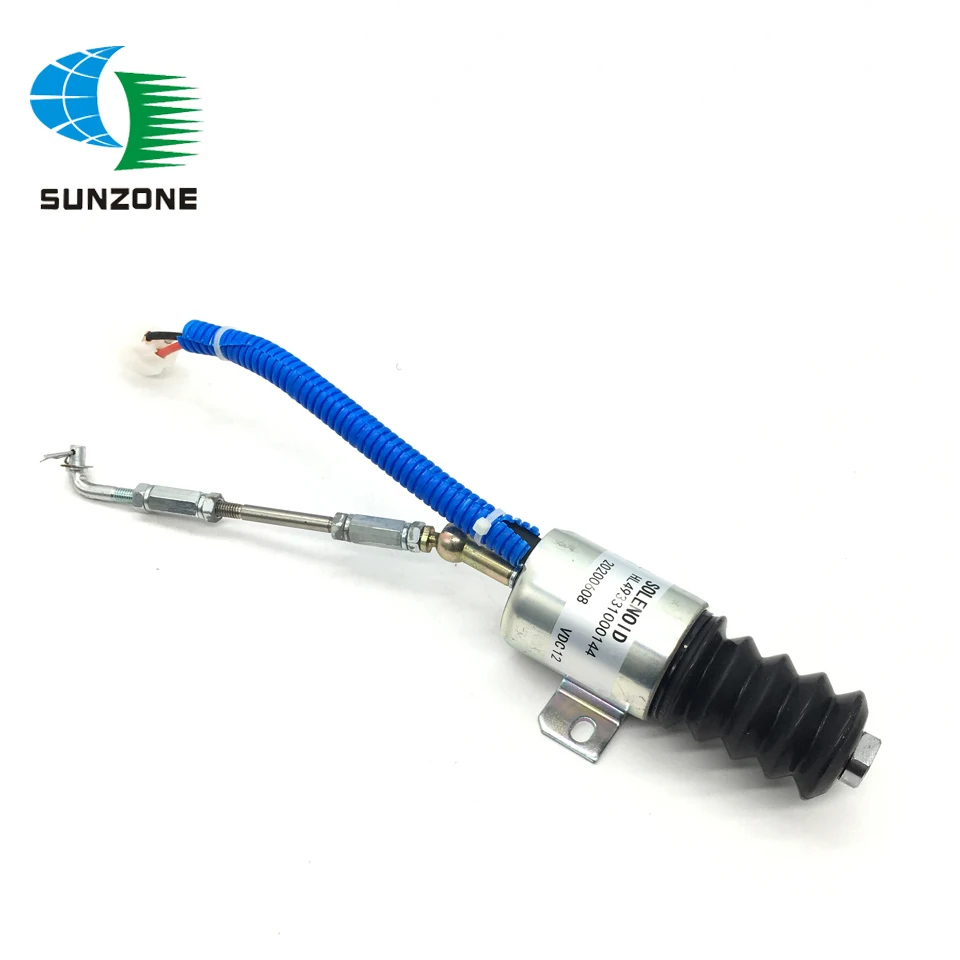 Imagem -03 - Desligamento de Combustível Solenoide Hl49331000144 para Escavadeira Geradora de Ônibus de Motor Diesel 12v de